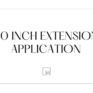 20inch Density + Length Application